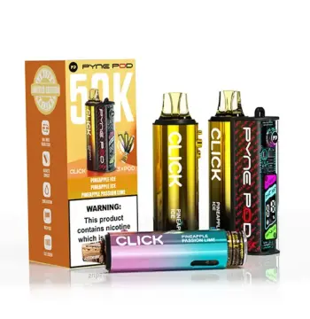 Pyne Pod Click 50K Pineapple Edition (3 Flavours) Kit – 20mg