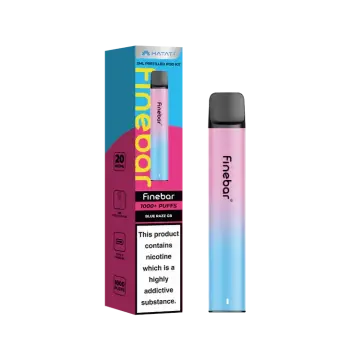 Hayati Finebar 1000 Blue Razz GB Kit – 20mg