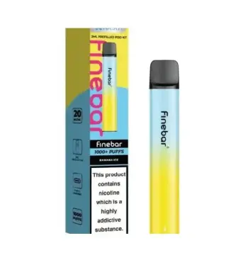 Hayati Finebar 1000 Banana Ice Kit – 20mg