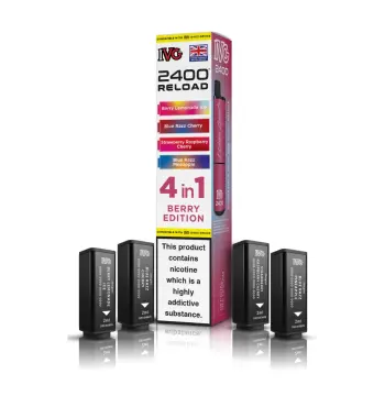 IVG 2400 4 in 1 Berry Edition Kit – 20mg