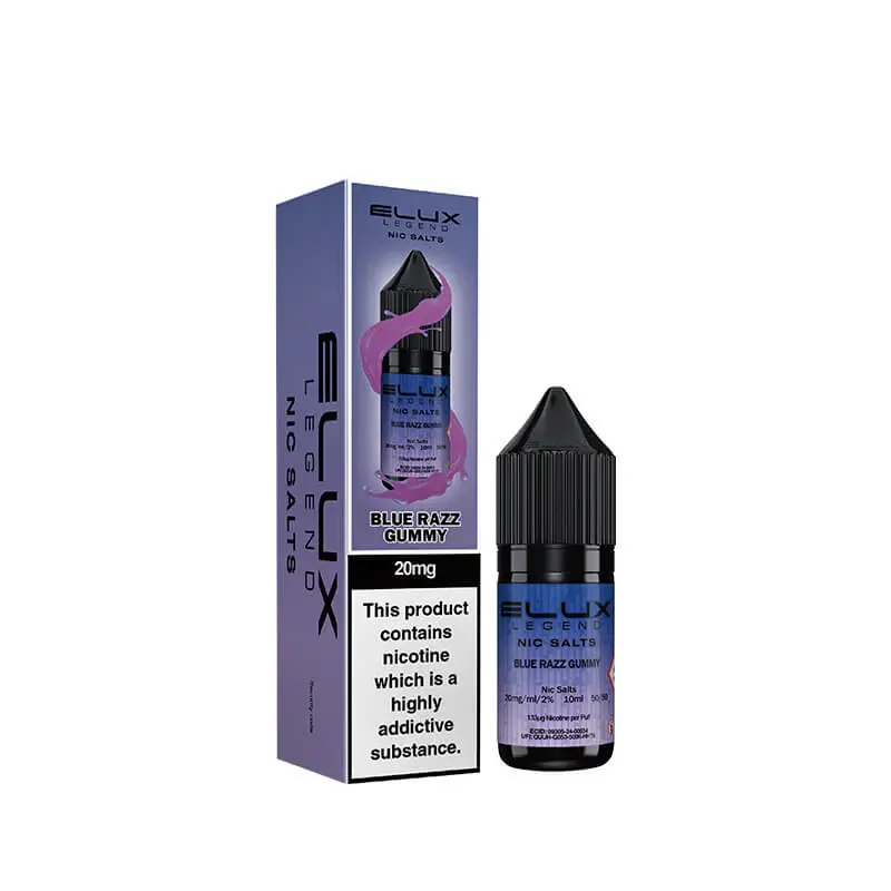 Elux Legend Blue Razz Gummy nic salt
